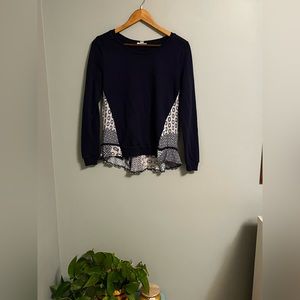 Long sleeve flowy top